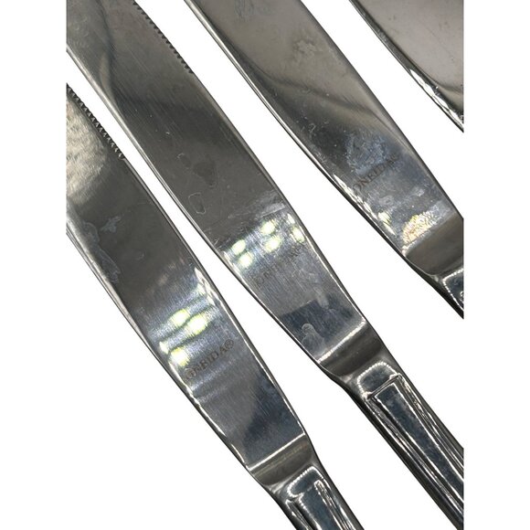 Oneida Silver Midtowne Stainless Flatware Knives Set Of 4 - Picture 4 of 4